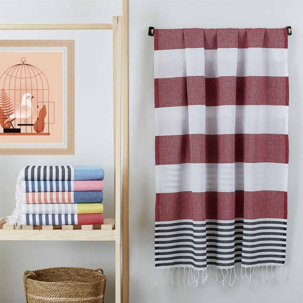 PESHTEMAL YALOVA - NATURAL 100% COTTON LOINCLOTH QUICK DRYING BEACH TOWEL WHOLESALE FROM FACTORY